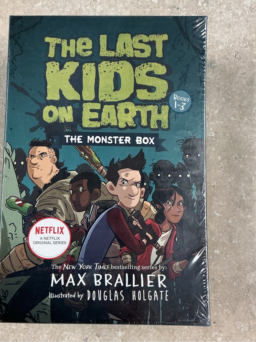 The Last Kids on Earth Monster Box Books 1-3 Box Set by Max Brallier New boxset